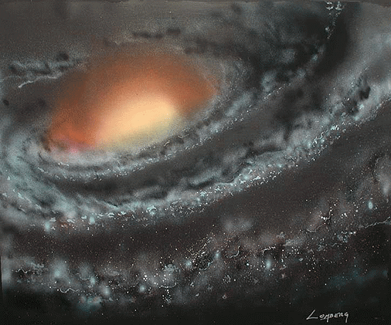 Picture of a galaxy